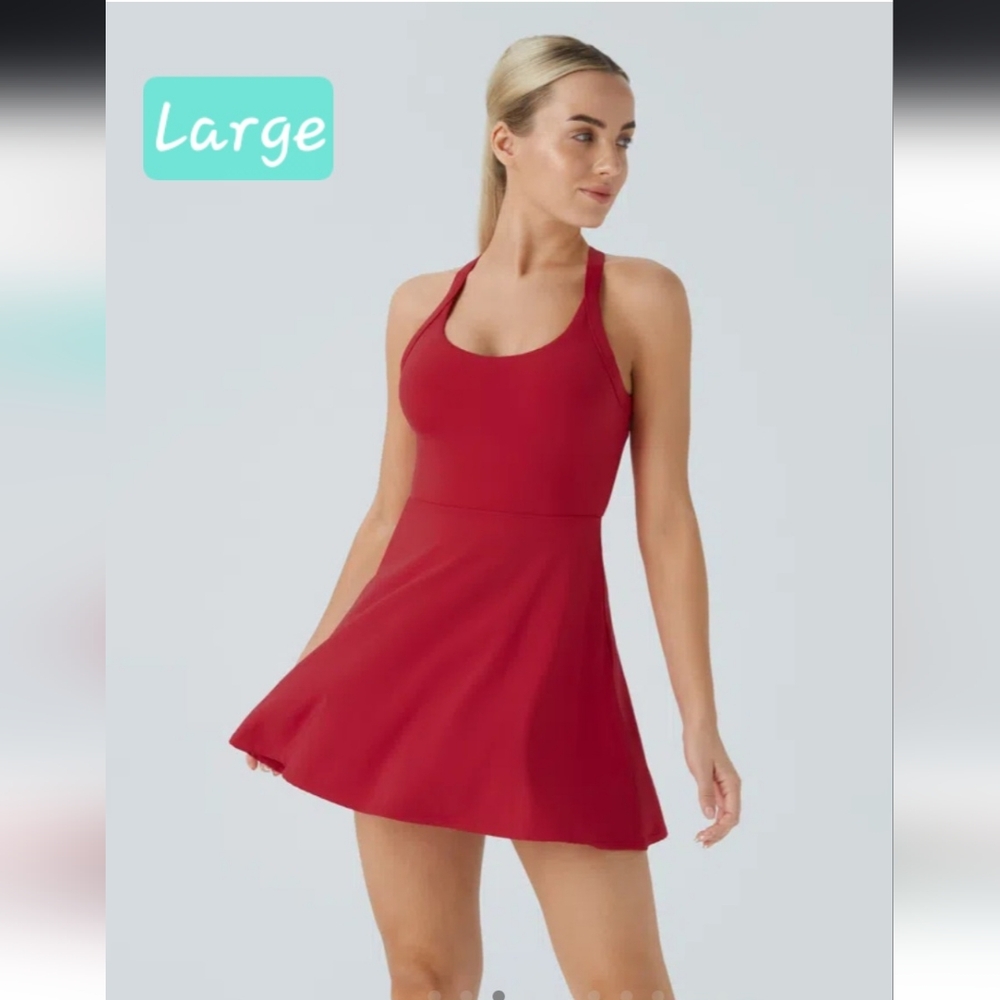 Halara Twisted Back Active Dress